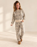 Leopard Barrel Jogger Set